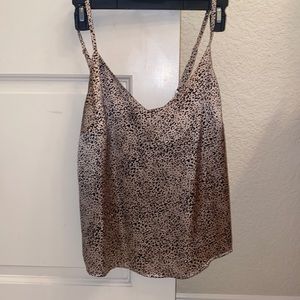 ASOS silk cheetah cami!! Never worn. Size 6